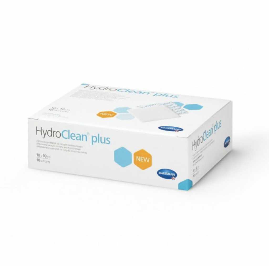 Apósito Hydroclean plus 10X10 cm (solución ringer, PHMB y poliacrilato