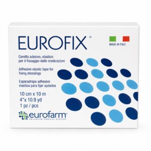 Venda adhesiva fijación stretch 10cmx10m. Eurofix. 1 unidad