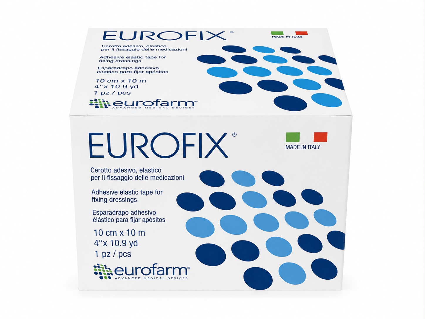 Venda adhesiva fijación stretch 10cmx10m. Eurofix. 1 unidad - Imagen 3