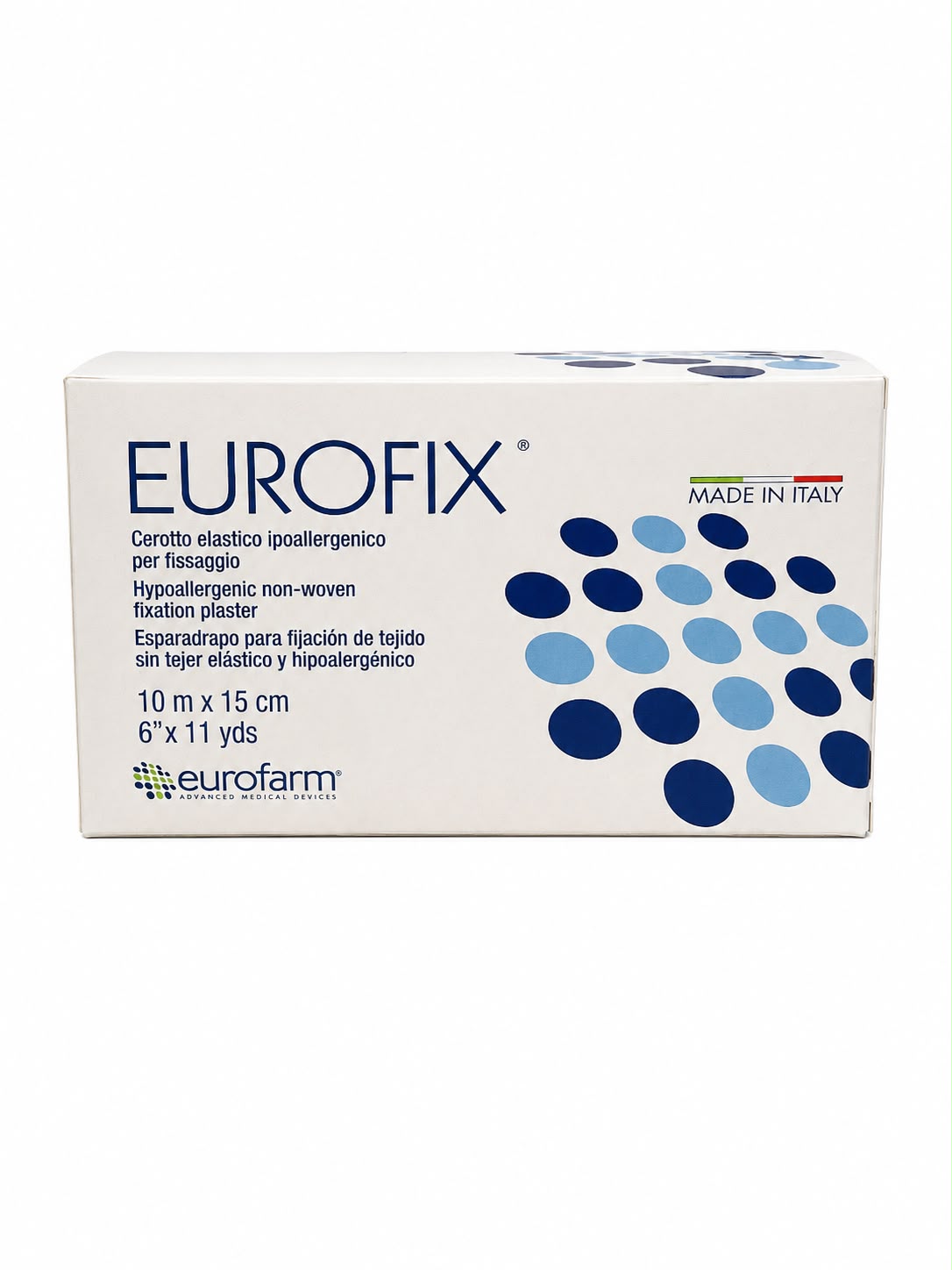 Venda adhesiva fijación stretch 15cmx10m. Eurofix. 1 unidad - Imagen 2