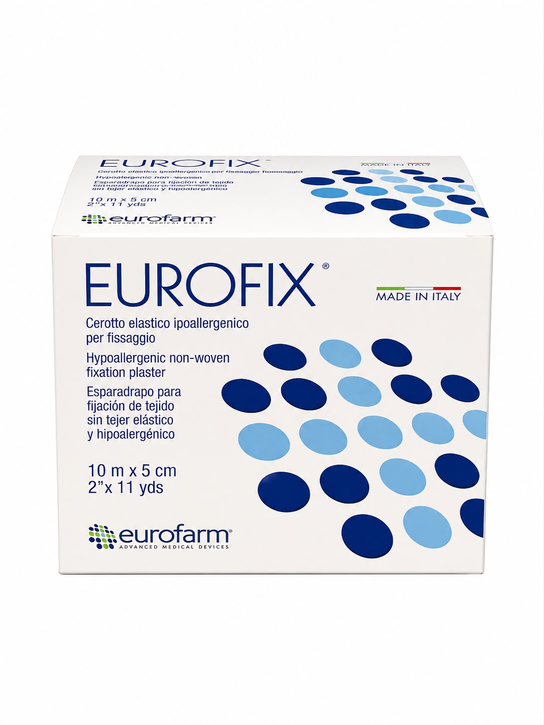 Venda adhesiva fijación stretch 5cmx10m. Eurofix. 1 unidad - Imagen 2