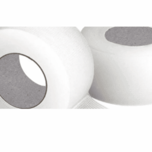 Clinicare-Tela adhesiva transparente plastica 2,5cm x 9,1 mt- Caja x 12 rollos