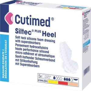 CUTIMED SILTEC HEEL 16CMX24CM, CAJA X 5 UNIDS