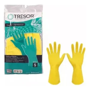 Guantes De Limpieza Domestico Tresor Talla S Pack 12 Pares