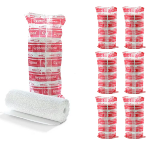 Venda yeso Gypsona 10 cm x 3 mt, pack x 12 rollos