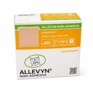 ESPUMA HIDROFÍLICA Allevyn Non Adhesive 10X10cm , caja X 10 unids.