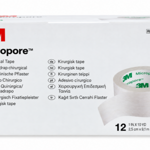 Alternative view of Tela Micropore 3M 2.5 cm x 9.1m blanca 1530-1 – Caja 12 unidad (Sin dispensador)